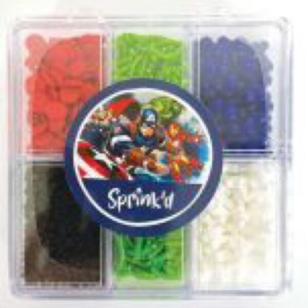 Cake Craft Sprink’d Sprinkles Avengers Mould x 70g